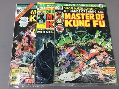 Lot 987A - MARVEL COMICS - MASTER OF KUNG FU