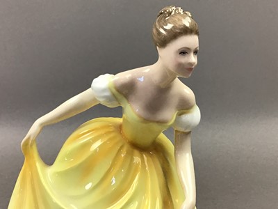 Lot 305 - A ROYAL DOULTON FIGURE OF SPRING SONG AND OTHER ITEMS