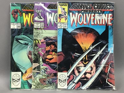 Lot 1057A - MARVEL COMICS - WOLVERINE (1988) AND PRESENTS WOLVERINE