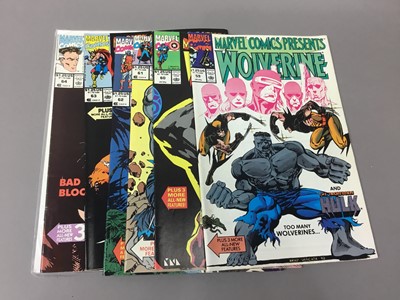 Lot 1057 - MARVEL COMICS - WOLVERINE (1988) AND PRESENTS WOLVERINE