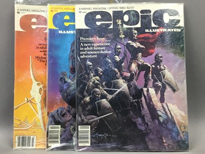 Lot 1066A - MARVEL MAGAZINE OF FANTASY & SCIENCE-FICTION: EPIC ILLUSTRATED