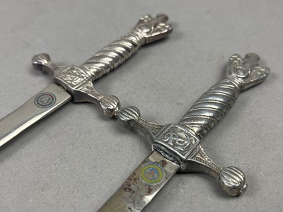 Lot 322 - TWO GERMAN PAPER KNIVES