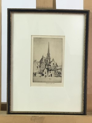 Lot 395 - A COLLECTION OF ETCHINGS