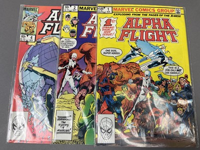 Lot 1070A - MARVEL COMICS - ALPHA FLIGHT (1983)