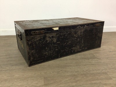 Lot 419 - A LOT OF TWO VINTAGE TRAVEL TRUNKS
