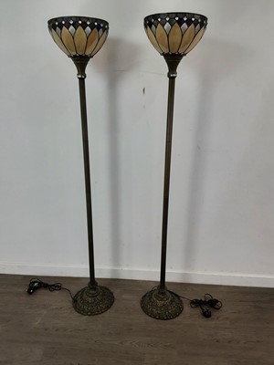 Lot 332 - A PAIR OF MODERN UPLIGHTERS