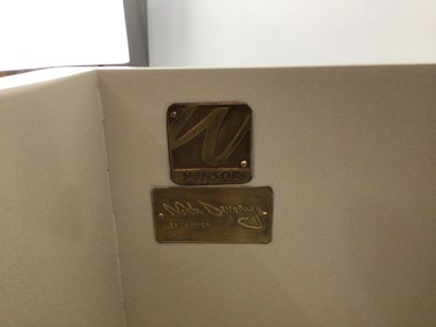 Lot 343 - A MARK DEVANEY WHITE BEDROOM SUITE