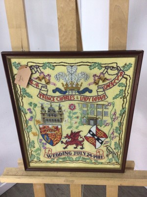 Lot 430 - AN EARLY 20TH CENTURY CARICATURE OF A GENTLEMAN AND OTHER PICTURES