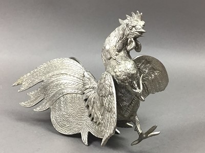 Lot 423 - A LOT OF SILVER PLATED ITEMS INCLUDING SERVING DISHES