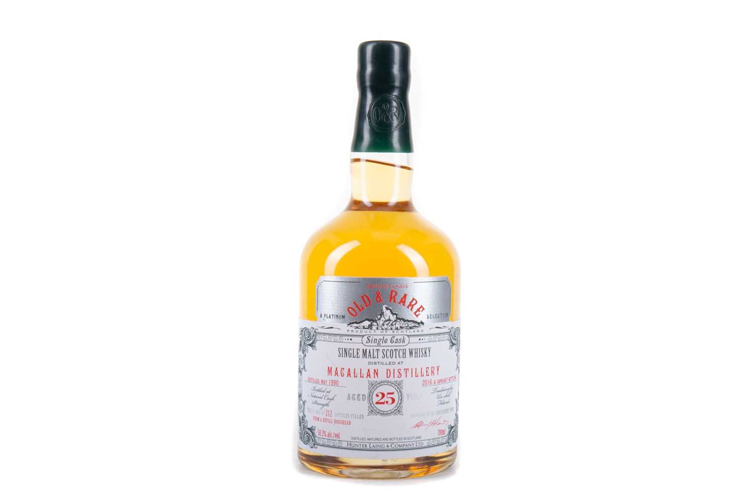 Lot 3 - MACALLAN 1990 25 YEAR OLD HUNTER LAING OLD & RARE