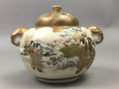 Lot 439 - A JAPANESE SATSUMA KORO