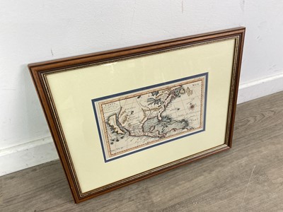 Lot 128 - AN EARLY 18TH CENTURY MAP BY J. B. SORNIQUET