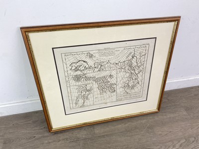 Lot 472 - AN EARLY 18TH CENTURY MAP BY ROBERT DU VAUGONDY