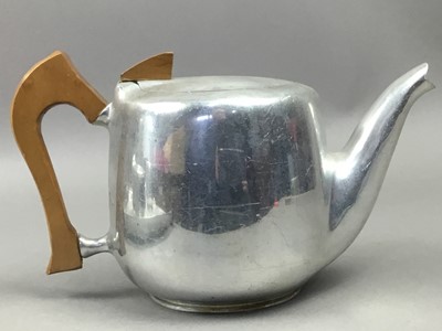 Lot 497 - A PICQUOT WARE FOUR PIECE COFFEE SERVICE