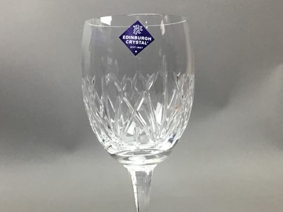 Lot 504 - THREE 19TH CENTURY CUT GLASS WRINCERS AND OTHER GLASS AND CRYSTAL