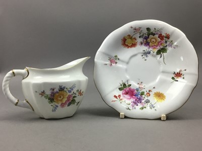 Lot 537 - A ROYAL CROWN DERBY PART TEA SERVICE