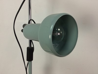 Lot 372 - A RETRO STYLE FLOOR LAMP AND A DESK LAMP
