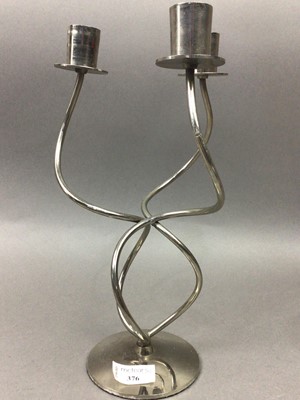 Lot 376 - A LOT OF SILVER PLATED ITEMS