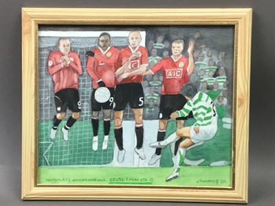Lot 528 - THREE CELTIC F.C. PICTURES