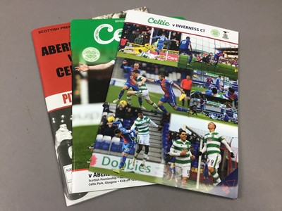 Lot 530 - A COLLECTION OF CELTIC F.C. PROGRAMMES