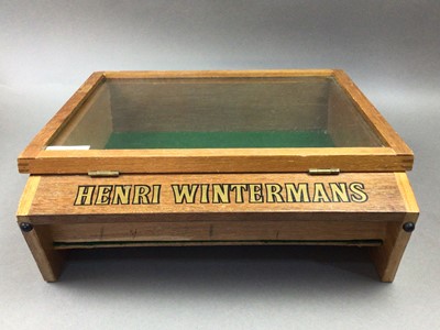 Lot 385 - A HENRI WINTERMANS WOODEN DISPLAY CASE