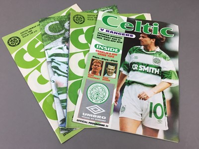 Lot 535 - A COLLECTION OF CELTIC F.C. PROGRAMMES