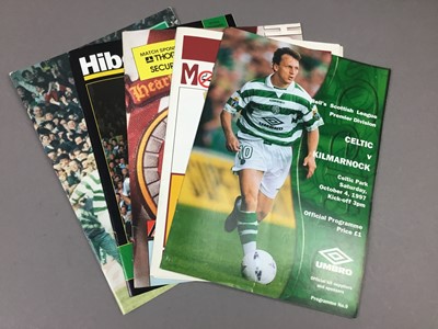 Lot 539 - A COLLECTION OF CELTIC F.C. PROGRAMMES