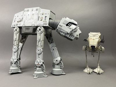 Lot 1075 - A LOT OF VINTAGE STAR WARS SHIP AND VEHICLE MODELS