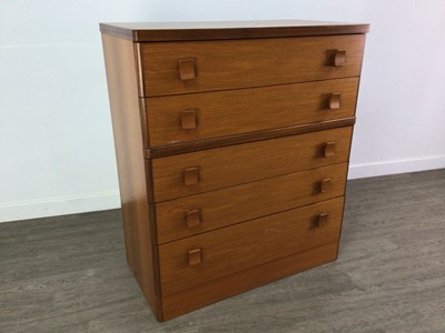 Lot 559 - A STAG FIVE DRAWER CHEST