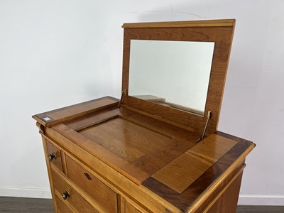 Lot 575 - A CHARLES BARR CHEST WITH INTERNAL MIRROR