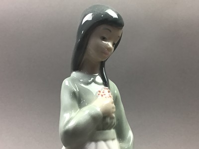 Lot 608 - A LOT OF NAO AND OTHER CERAMIC FIGURES