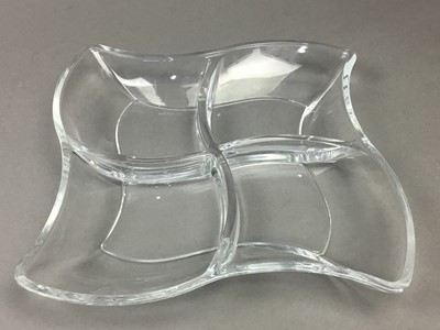 Lot 578 - A VILLEROY AND BOCH DIVIDED DISH AND OTHER CERAMICS