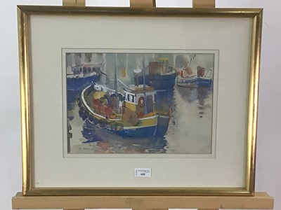 Lot 600 - TORED OLD BOAT, W.C HARRISON