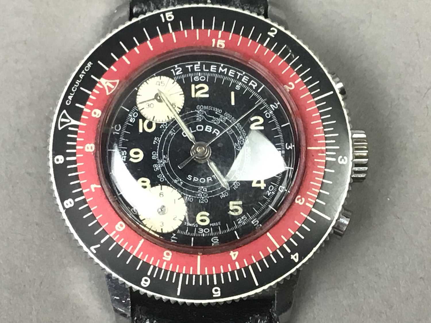 Lot 621 - A GLOBA SPORTS GENT'S WRIST WATCH