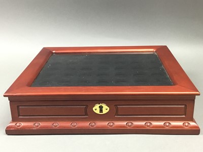 Lot 628 - SIX COIN DISPLAY CASES