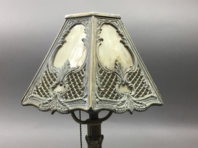 Lot 634 - THREE TABLE LAMPS