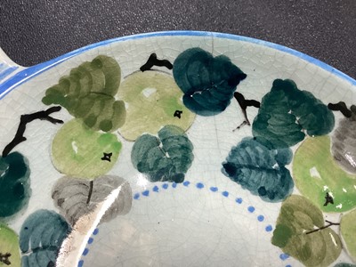 Lot 438 - MAK' MERRY POTTERY QUAICH