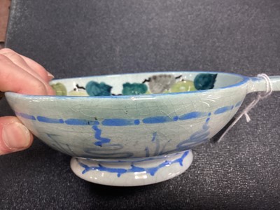 Lot 438 - MAK' MERRY POTTERY QUAICH