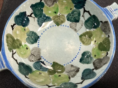 Lot 438 - MAK' MERRY POTTERY QUAICH