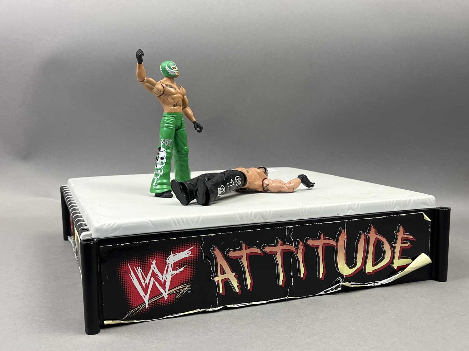 Lot 746 - A LOT OF VINTAGE WRESTLING FIGURES
