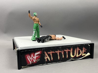 Lot 746 - A LOT OF VINTAGE WRESTLING FIGURES