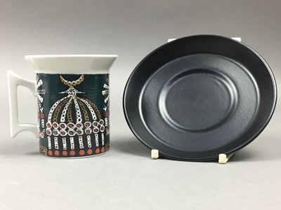 Lot 751 - A PORTMEIRION 'MAGIC CITY' PATTERN COFFEE SET