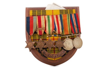 Lot 6 - CAMPAIGN MEDAL GROUP AWARDED TO GNR F. COYLE R.A.