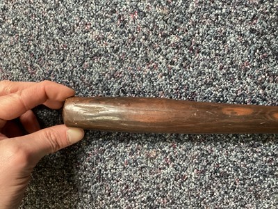 Lot 159 - A SOUTH AFRICAN ZULU OR NGUNI STAFF AND ANOTHER