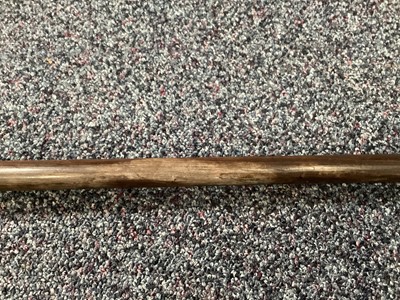 Lot 159 - A SOUTH AFRICAN ZULU OR NGUNI STAFF AND ANOTHER