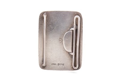 Lot 80 - ART NOUVEAU SILVER BELT BUCKLE