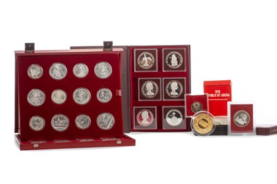 Lot 55 - COLLECTION OF SILVER AND OTHER COINS AND MEDALLIONS