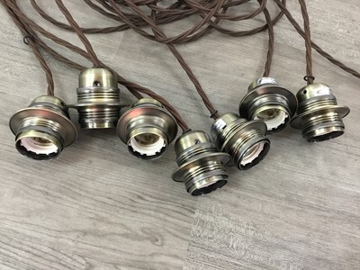 Lot 28 - A LOT OF THREE SPIDER CEILING LIGHTS