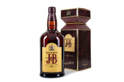 Lot 56 - J&B 15 YEAR OLD RESERVE 75CL