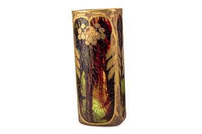 Lot 458 - LEGRAS & CIE, ART NOUVEAU CAMEO GLASS VASE